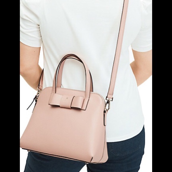 Kate Spade Maise Bow Satchel Crossbody Bag - Picture 9 of 10